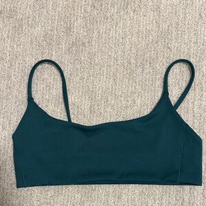 Left On Friday Deep Teal Bikini Top